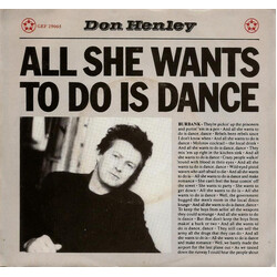 Don Henley All She Wants To Do Is Dance USED VINYL 7INCH 45 RPM SINGLE PROMO