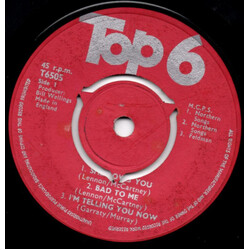 Johnny Harris Top 6 USED VINYL EP 7INCH