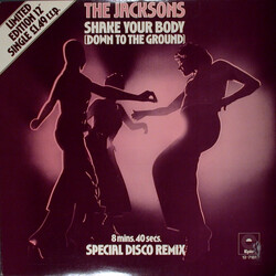 The Jacksons Shake Your Body (Down To The Ground) (Special Disco Remix) VINYL 12" USED