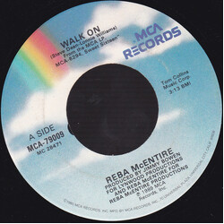 Reba McEntire Walk On USED VINYL 7INCH 45 RPM SINGLE