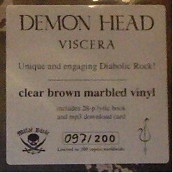Demon Head Viscera Vinyl LP USED