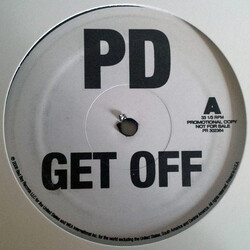 P. Diddy Get Off USED VINYL 12INCH PROMO