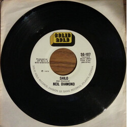 Neil Diamond Shilo USED VINYL 7INCH SINGLE REISSUE