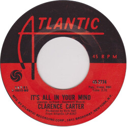 Clarence Carter It's All In Your Mind / Till I Can't Take It Anymore USED VINYL 7INCH SINGLE 45 RPM