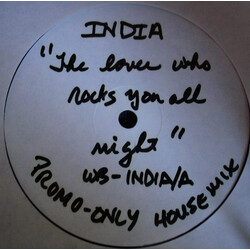 India The Lover Who Rocks You (All Night) VINYL 12" USED