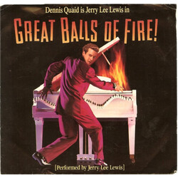 Jerry Lee Lewis Great Balls Of Fire / Breathless USED VINYL 7INCH 45 RPM SINGLE