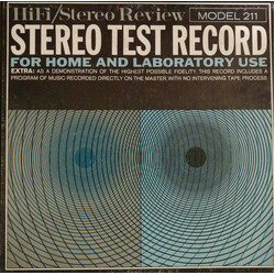 Unknown Artist Stereo Test Record For Home And Laboratory Use - Model 211 Vinyl LP USED