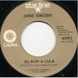 Gene Vincent Be-Bop-A-Lula USED VINYL 7INCH 45 RPM