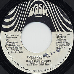 Rice And Beans Orchestra You've Got Magic USED VINYL 7INCH PROMO