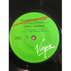 Carroll Thompson Strangest Love Affair USED VINYL 7INCH 45 RPM