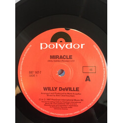 Willy DeVille Miracle USED VINYL 7INCH 45 RPM SINGLE