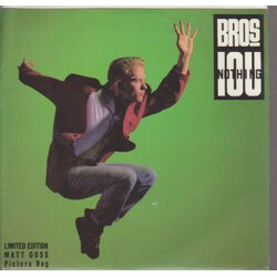 Bros I Owe You Nothing USED VINYL 7INCH 45 RPM SINGLE LIMITED EDITION
