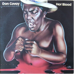 Don Covay And The Jefferson Lemon Blues Band Hot Blood Vinyl LP USED