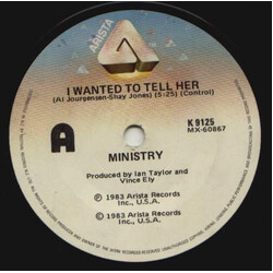 Ministry I Wanted To Tell Her USED VINYL 7INCH SINGLE