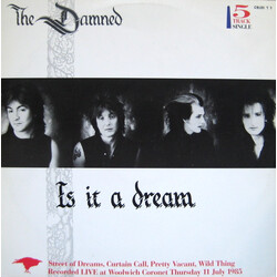 The Damned Is It A Dream USED VINYL 12INCH 45 RPM SINGLE STEREO