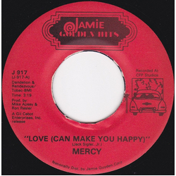 Mercy (4) / The Pentagons Love (Can Make You Happy) / I Wonder (If Your Love Will Ever Belong To Me) Vinyl 7" USED