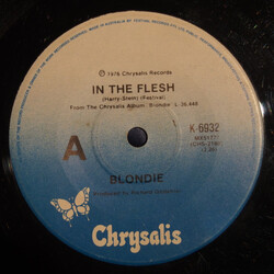 Blondie In The Flesh USED VINYL 7INCH 45 RPM SINGLE REISSUE REPRESS