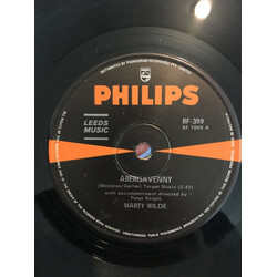 Marty Wilde Abergavenny / Alice In Blue USED VINYL 7INCH 45 RPM SINGLE