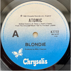 Blondie Atomic USED VINYL 7INCH 45 RPM SINGLE
