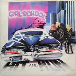 Girlschool Hit And Run Vinyl LP USED
