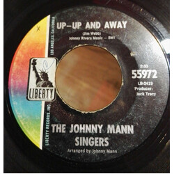 The Johnny Mann Singers Up-Up And Away USED VINYL 7INCH 45 RPM SINGLE