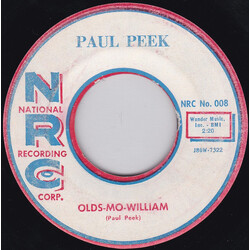 Paul Peek Olds-Mo-William USED VINYL 7INCH 45 RPM