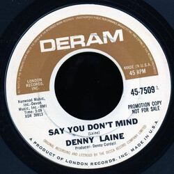 Denny Laine Say You Don't Mind USED VINYL 7INCH PROMO
