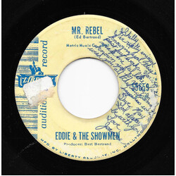 Eddie & The Showmen Mr. Rebel / Movin' USED VINYL 7INCH 45 RPM PROMO