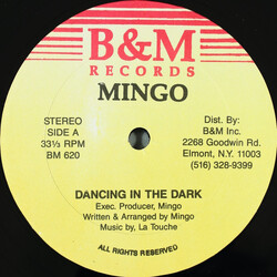 Mingo (4) Dancing In The Dark USED VINYL 12INCH 33 S RPM STEREO