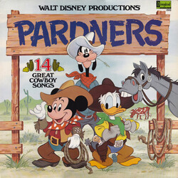 Larry Groce / The Disneyland Children's Sing-Along Chorus Walt Disney Productions' Pardners Vinyl LP USED