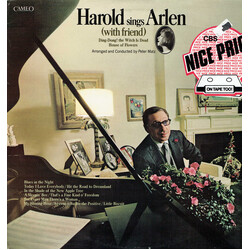 Harold Arlen Harold Sings Arlen Vinyl LP USED
