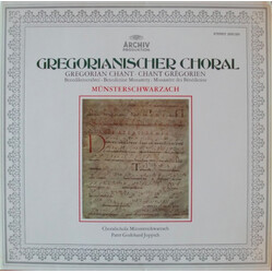 Benediktinerabtei Münsterschwarzach / Godehard Joppich Gregorianischer Choral - Benediktinerabtei Münsterschwarzach Vinyl LP USED