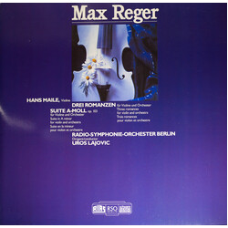 Max Reger / Hans Maile / Radio-Symphonie-Orchester Berlin / Uroš Lajovic Drei Romanzen Für Violine Und Orchester Vinyl LP USED