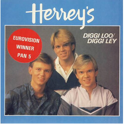 The Herrey's Diggi Loo/Diggi Ley USED VINYL 7INCH 45 RPM SINGLE