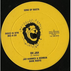 Jah Hammed / Herman Dark Roots Oh Jah / White Ram Vinyl 12" USED