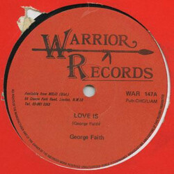 George Faith / Carlton Patterson / Larry Marshall Love Is / I Admire You Vinyl 12" USED