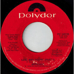 Arpeggio (2) Love And Desire USED VINYL 7INCH 45 RPM SINGLE STYRENE