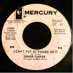 Little Junior Parker I Can't Put My Finger On It / If I Had Your Love Vinyl 7" USED