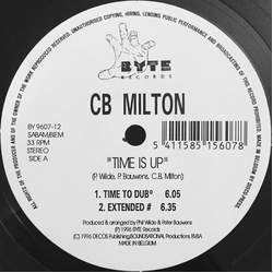 CB Milton Time Is Up Vinyl 12" USED