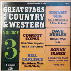 Various Great Stars Of Country & Western Volume 3 Vinyl LP USED