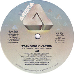 GQ Standing Ovation USED VINYL 12INCH 33 S RPM