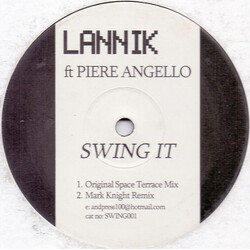Lannik (2) / Piere Angello Swing It Vinyl 12" USED