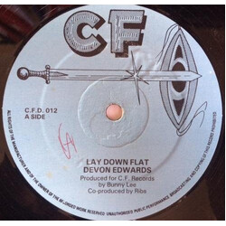 Devon Edwards Lay Down Flat USED VINYL 12INCH