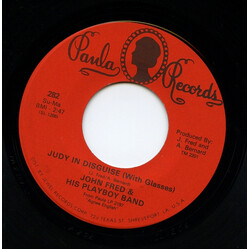 John Fred & His Playboy Band Judy In Disguise (With Glasses) / When The Lights Go Out USED VINYL 7INCH SINGLE 45 RPM