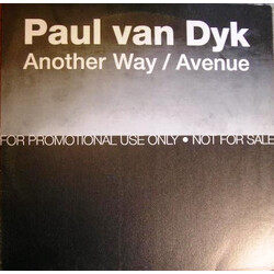 Paul van Dyk Another Way / Avenue (Record One) USED VINYL 12INCH PROMO