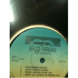 Bruce Parham The Answer Vinyl LP USED