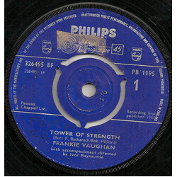 Frankie Vaughan Tower Of Strength USED VINYL 7INCH 45 RPM