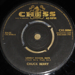 Chuck Berry Lonely School Days USED VINYL 7INCH 45 RPM SINGLE