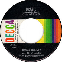 Jimmy Dorsey And His Orchestra Brazil USED VINYL 7INCH 45 RPM
