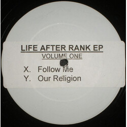 Space Frog / Unknown Artist Life After Rank EP (Volume One) USED VINYL 12INCH WHITE LABEL EP UNOFFICIAL RELEASE